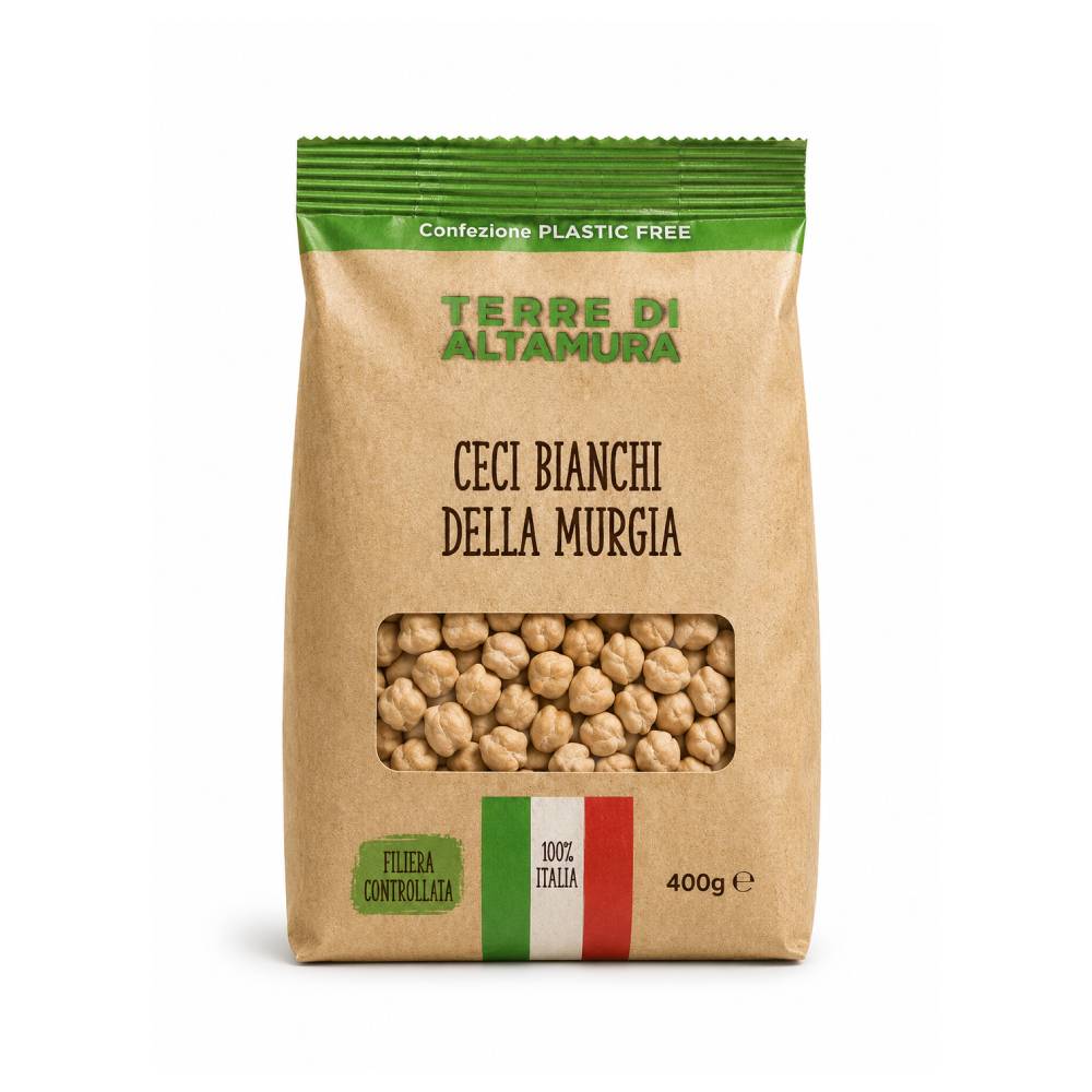 Ceci Bianchi della Murgia Biologici – Legumi Tipici Pugliesi | Forno di Gesù Altamura - Il Forno Digesù
