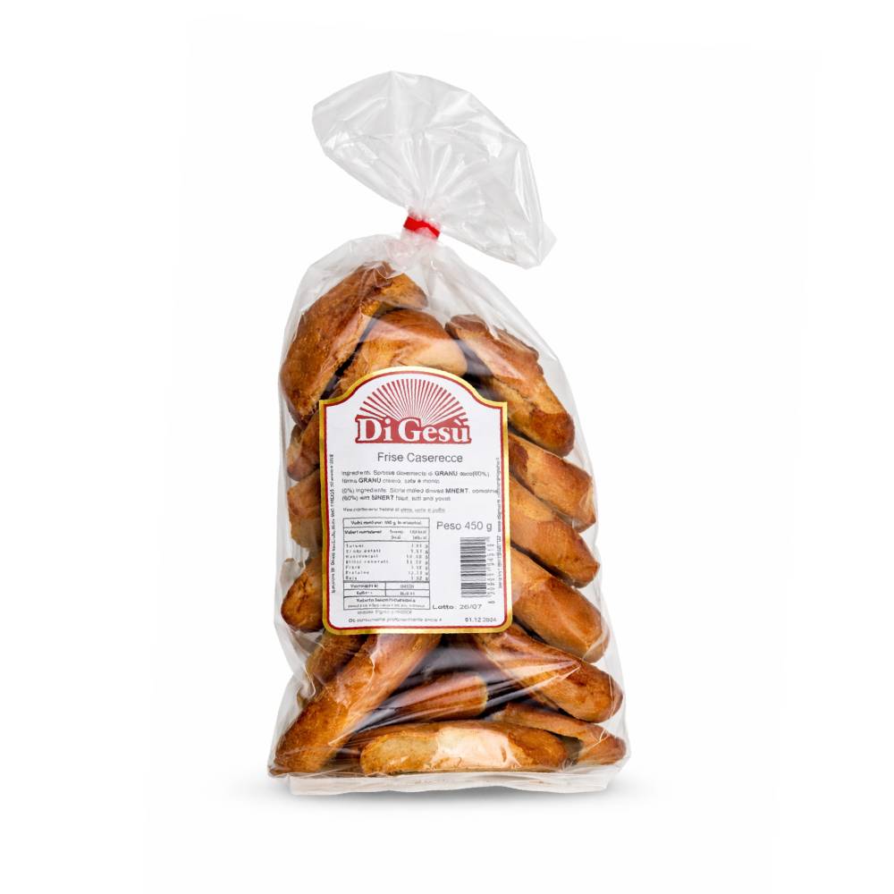 Frise Caserecce di Grano Duro Artigianali – Tradizione Pugliese | Forno di Gesù Altamura - DiGesù