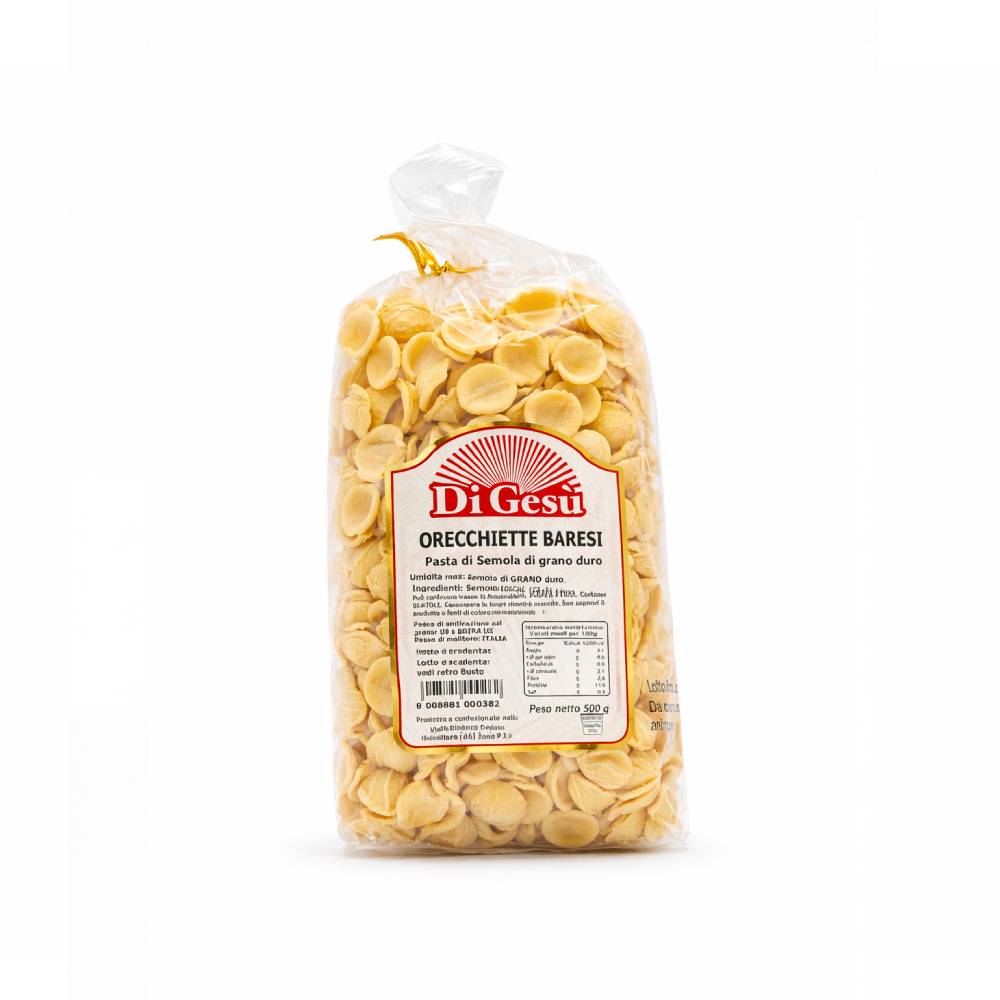 Orecchiette Baresi Artigianali – Pasta Tipica Pugliese | Forno di Gesù Altamura - DiGesù