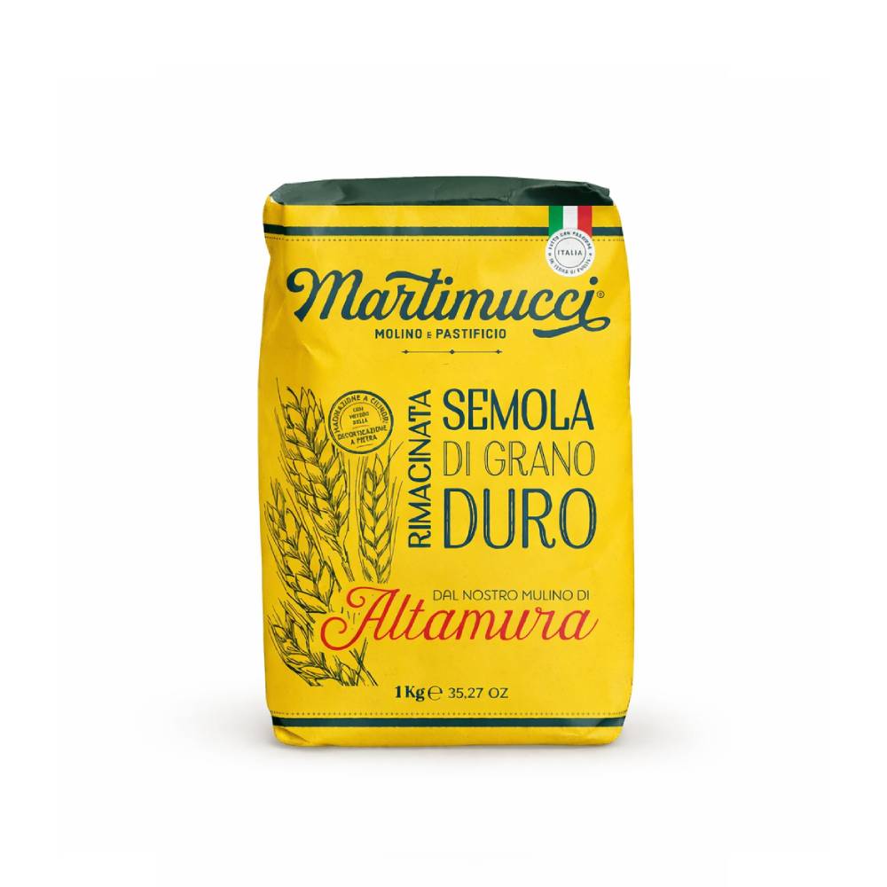 Semola Rimacinata di Grano Duro 1 kg – Farina per Pasta e Pane | Forno di Gesù Altamura - DiGesù