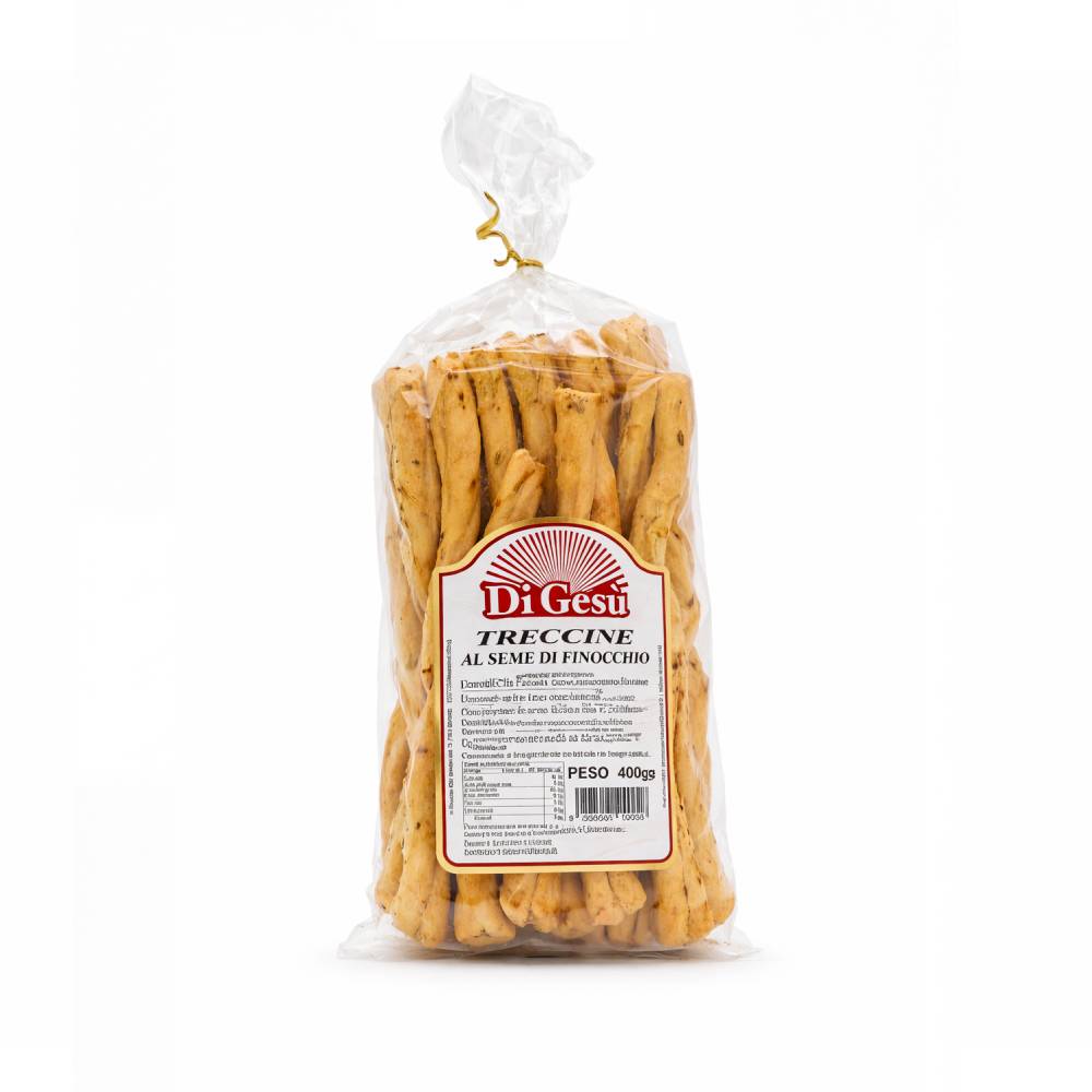 Treccine ai Semi di Finocchio Artigianali – Taralli Pugliesi | Forno di Gesù Altamura - DiGesù